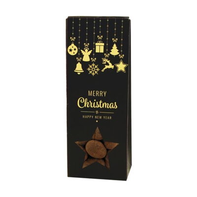 Zlaté Vianoce - mandle v čokoláde
