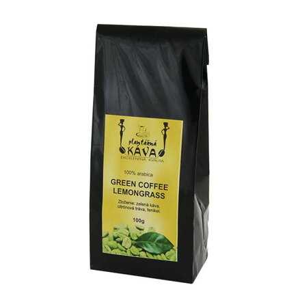 Káva Green Coffee Lemongrass