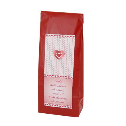 Červené srdce Rooibos čaj