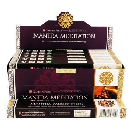 Vonné tyčinky Mantra Meditation 15 ks