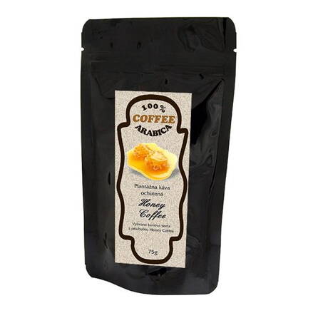 Káva zrnková ochutená Honey Coffee